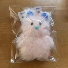 mojojojo マスコットぬいぐるみ6 ピンク くま　キーホルダー
