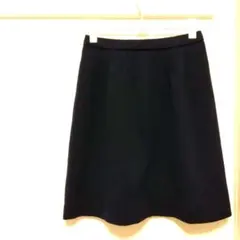 クミキョク  スカート  濃紺  日本製 手洗い可 美品
