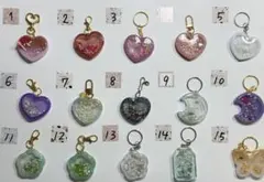 15個⑤レジン 1部値引品有 シェイカー カシャカシャ キーホルダーのサムネイル