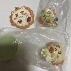 ちいかわ シーサー　クッキーチャーム キーホルダー　フィギュア3点セット