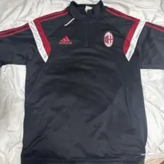 ACミラン＜ ハーフジップジャージ＞M アディダス M0980m レア ACミラン ジャージ セットアップ 08/09 アディダス 上下