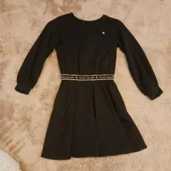 kate spade 黒 ワンピース 130