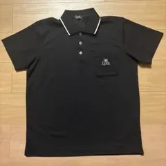 新品　Lynx ポロシャツ ブラック 胸ポケット付きのサムネイル