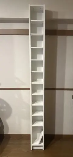 IKEA GNEDBY CDラック ホワイト