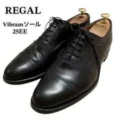 人気定番デザイン】REGAL【28】ストレートチップ ビジネス ビブラム 黒