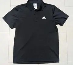 値下げ！adidas ブラック ポロシャツ M