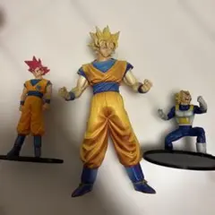 ドラゴンボール フィギュア 孫悟空 チチ 3体セット HG メルカリ便