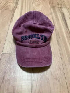 BROOKLYN 1947 キャップ バーガンディ