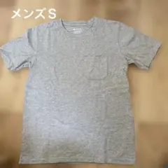 nano グレー Tシャツ ポケット付き　Ｓサイズ