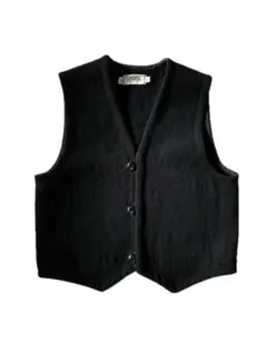 美品❗️TRUJILLO'S トゥルフィリオス チマヨベスト ALL BLACK TRUJILLO'S トゥルフィリオス V-Neck Chimayo Vest Vネック