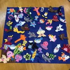 フェルトのお魚釣りセット５０匹