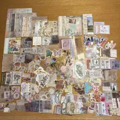 ㊸コラージュ素材　おすそ分け　まとめ売り　400点