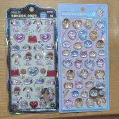 ボンボンドロップシール 　ちいかわみんなポーズ　churukira スヌーピー