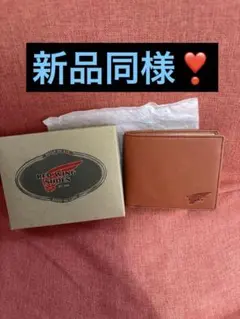 激レア RED WING SHOES ブラック二つ折り財布　レッドウィング