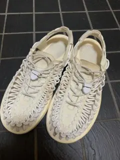 【27.0cm】 KEEN UNEEK キーン ユニーク サンダル 白 ホワイト