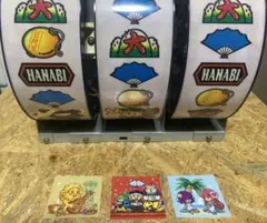 アルゼ 大花火 リール 4号機 ユニバーサル+非売品おまけのサムネイル