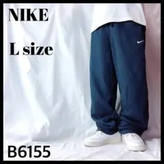 NIKE ナイキ ストレート スウェットパンツ バギーパンツ ブラック メンズL