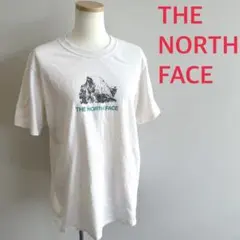 ノースフェイスTシャツオフホワイトレディースXLサイズ相当24時間発送