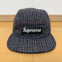 Supreme Tweed Camp Cap ブラック 14awのサムネイル