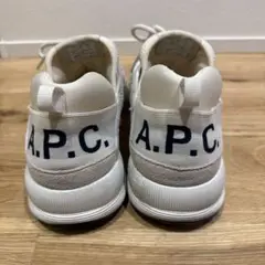 A.P.C. スニーカー ホワイト/グレー