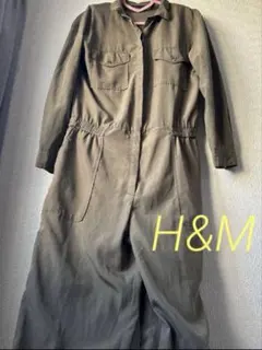 【H&M】上品マニッシュ★オールインワン ツナギMサイズ