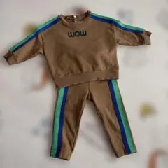 マーキーズ　ベビー服　上下セットアップ　スウェット　90cm