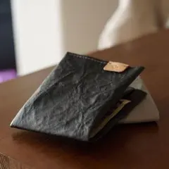 コンパクトウォレット ダイニーマレザー 防水撥水