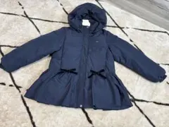 新品 プティマイン ペプラム ダウンジャケット