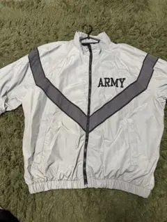 ARMYロゴ入りナイロンジャケット