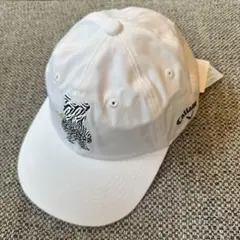 【新品未使用】 Callaway キャロウェイ　ホワイトキャップ ベアモチーフ