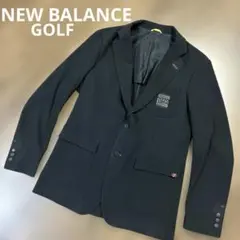 【美品】ニューバランス　ゴルフ　テーラードジャケット　ダークネイビー