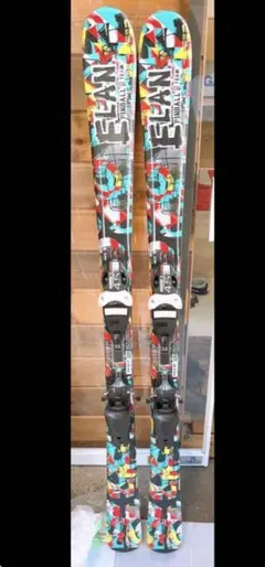 elan スキー板　130　 ブーツ23-35L セット売り