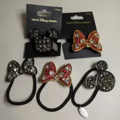 東京ディズニーリゾート ヘアゴム 5個セット売り