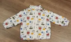 PEANUTS スヌーピー 総柄 ウィンドブレーカー 90cm