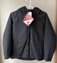 キッズブルゾン 140 キッズジャンバー 撥水 防風 防花粉 ダークグレー