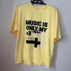 セルフデザイン半袖Tシャツ イエロー
