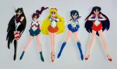 セーラームーン プレート アクリルスタンド 5体 食玩 レア