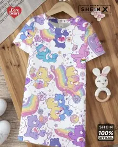 SHEIN ケアベア ワンピース 5Y