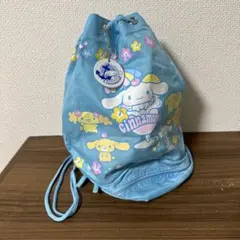 【希少・2006年製】　サンリオ　シナモロール　プールバッグ　水着バッグ