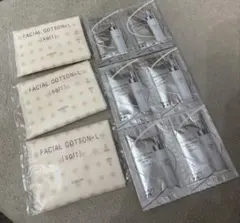 アルビオン＊アンフィネス 試供品サンプル 乳液&コットンセット