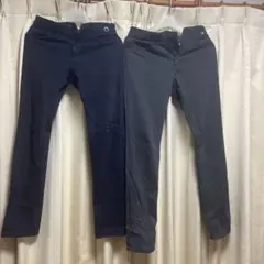 THE SHOP TK ネイビー チノパン M グレーチノパン２本セット