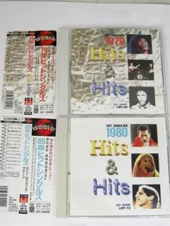 CD 1979年 1980年　ヒットシングルス　Hits & Hits 2点