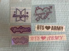 BTS ステッカー シール 6点セット