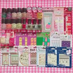 ♡ マニキュア&ネイルシール 計34点セット♪ ♡