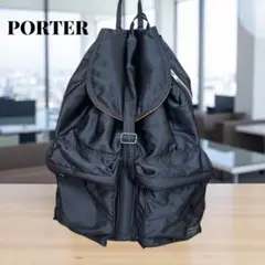 美品 PORTER 吉田カバン タンカー リュック ポーター ブラック ma1