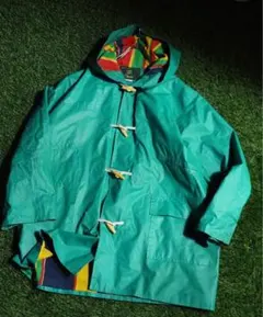 90s "ORVIS" enamel rain duffle coat