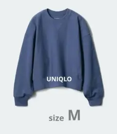 【美品】UNIQLO JW ANDERSONボクシースウェットシャツ　 ブルー