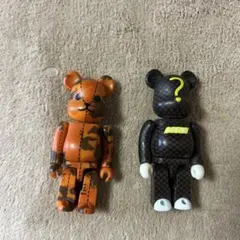 【ブランドコラボ2体セット】ベアブリック