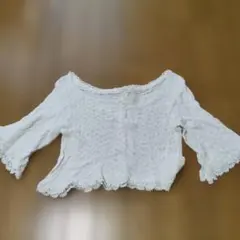 L'EST ROSE レース トップス ホワイトのサムネイル