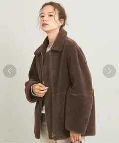 【m_____g_様専用】ボア×フェイクムートン リバーシブルブルゾン 2WAY